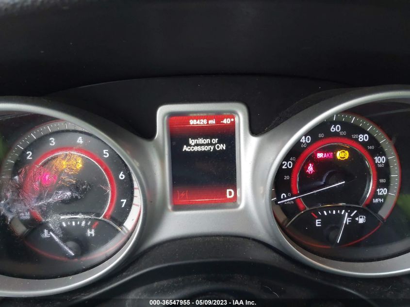 2017 DODGE JOURNEY SXT - 3C4PDCBB7HT604629
