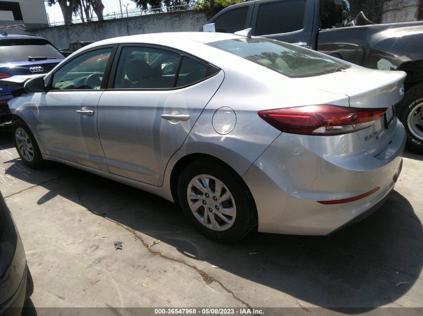 2017 HYUNDAI ELANTRA SE - KMHD74LF2HU084097