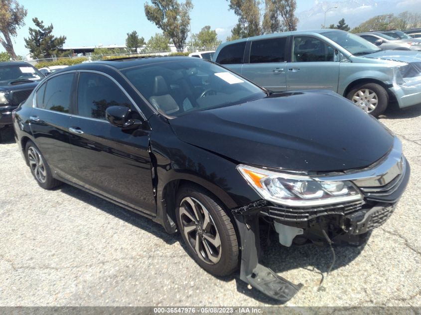 2016 HONDA ACCORD SEDAN EX-L - 1HGCR2F88GA107461