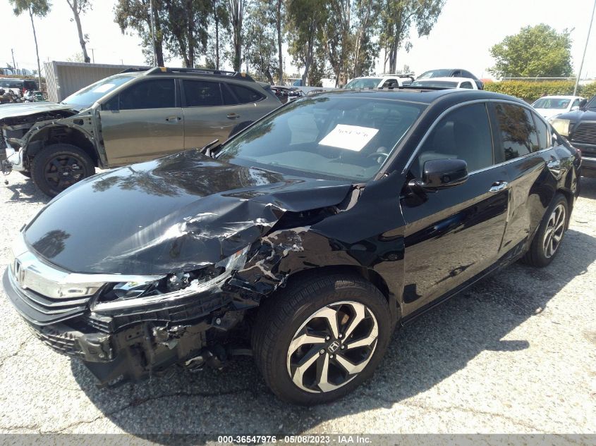 2016 HONDA ACCORD SEDAN EX-L - 1HGCR2F88GA107461