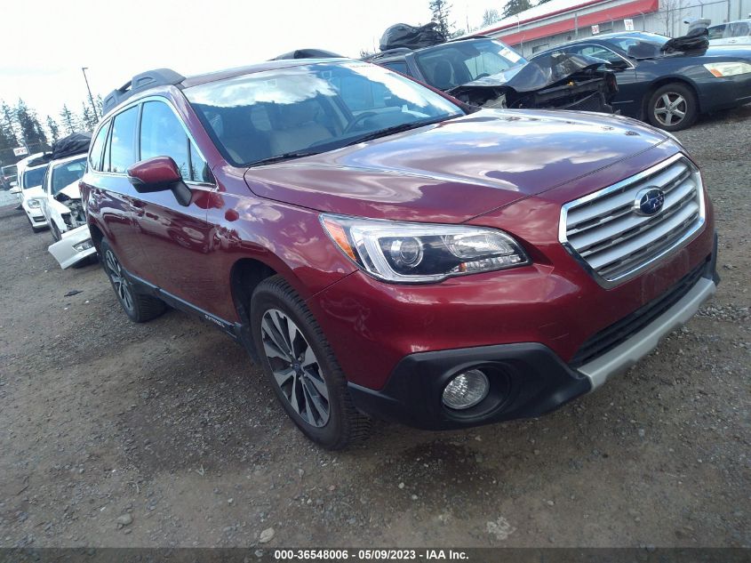 2017 SUBARU OUTBACK LIMITED - 4S4BSANC0H3414168