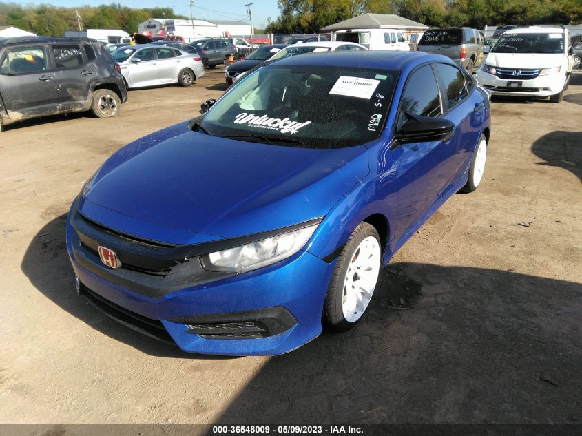 2017 HONDA CIVIC SEDAN EX - 19XFC2F70HE026702