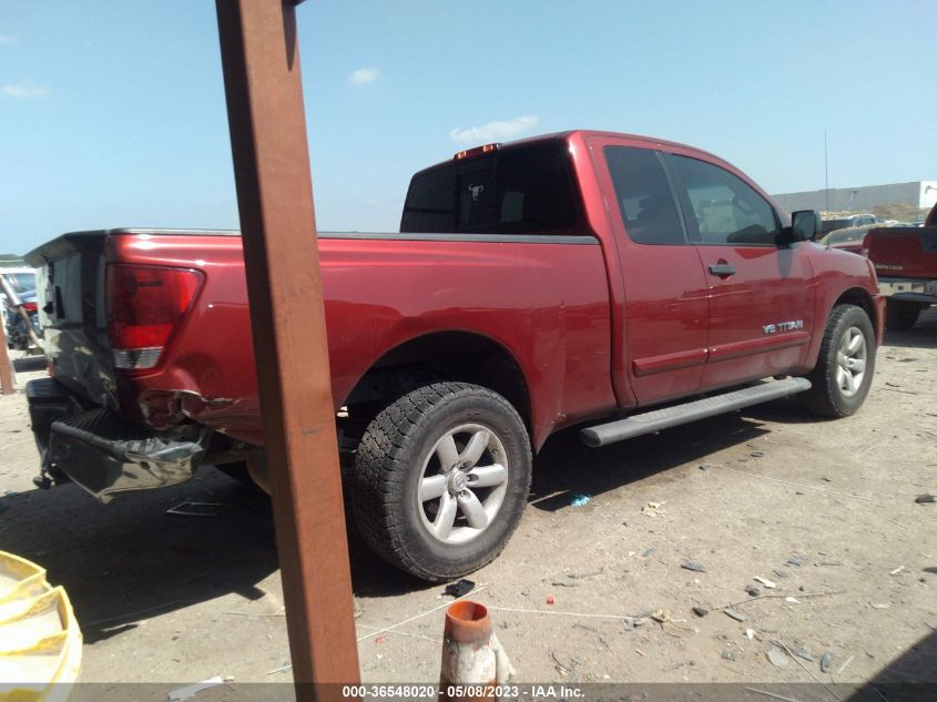 2014 NISSAN TITAN SV - 1N6BA0CA0EN507322