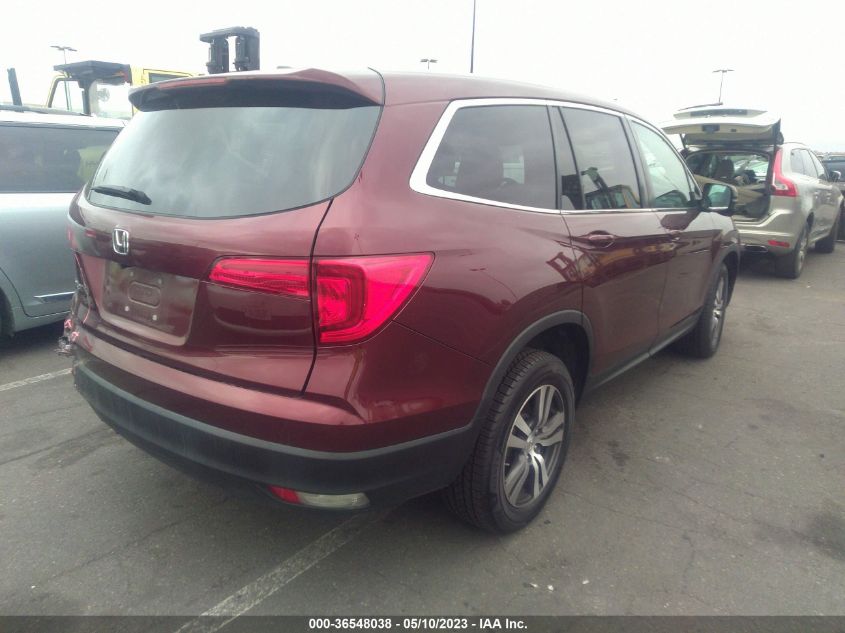 2018 HONDA PILOT EX - 5FNYF5H30JB017428