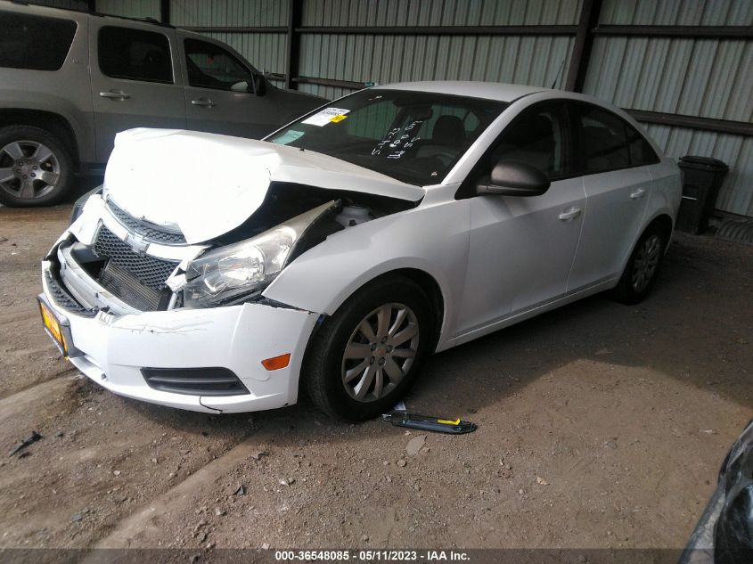 2013 CHEVROLET CRUZE LS - 1G1PA5SGXD7152411