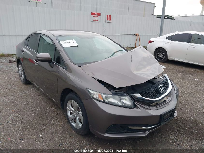 2015 HONDA CIVIC SEDAN LX - 19XFB2F52FE110731