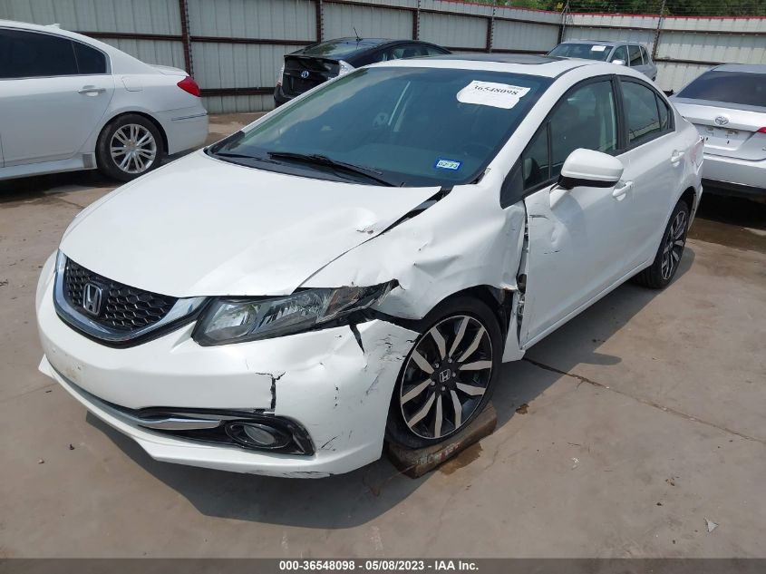 2015 HONDA CIVIC SEDAN EX-L - 19XFB2F98FE214966