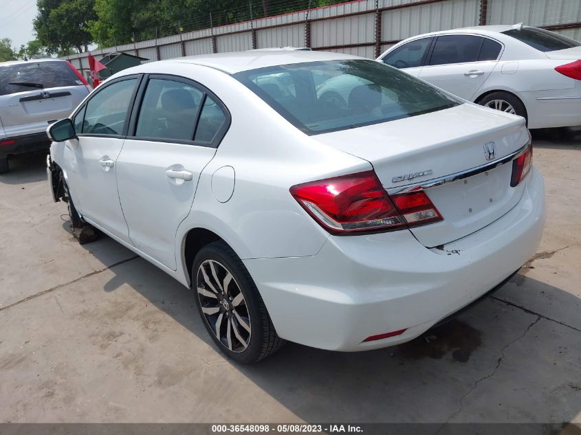 2015 HONDA CIVIC SEDAN EX-L - 19XFB2F98FE214966