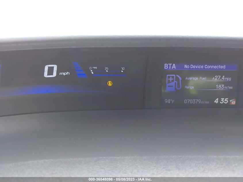 2015 HONDA CIVIC SEDAN EX-L - 19XFB2F98FE214966