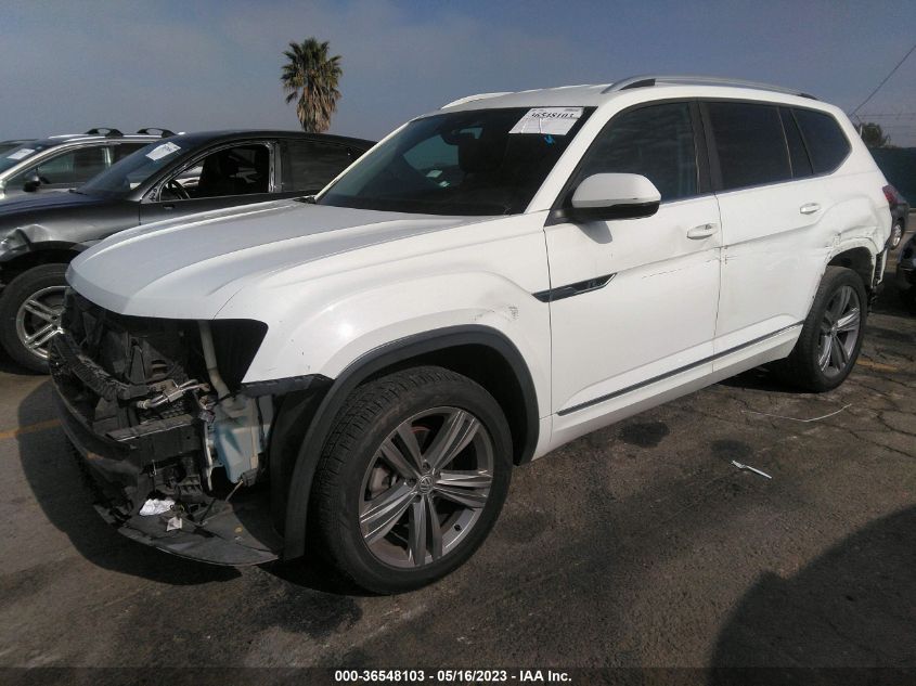 2018 VOLKSWAGEN ATLAS 3.6L V6 SE W/TECHNOLOGY - 1V2PR2CA6JC585265