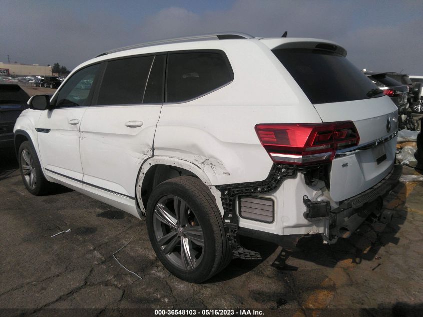 2018 VOLKSWAGEN ATLAS 3.6L V6 SE W/TECHNOLOGY - 1V2PR2CA6JC585265
