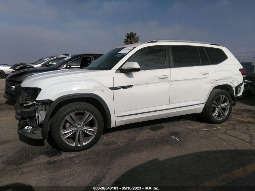 2018 VOLKSWAGEN ATLAS 3.6L V6 SE W/TECHNOLOGY - 1V2PR2CA6JC585265