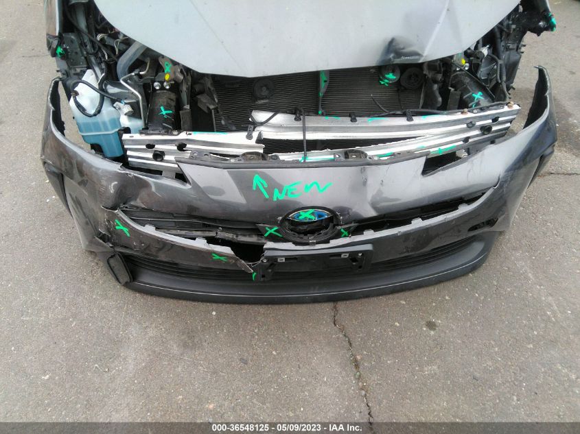2021 TOYOTA PRIUS L - JTDKAMFUXM3153111
