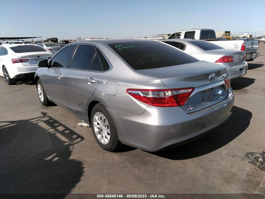 2015 TOYOTA CAMRY XLE/SE/LE/XSE - 4T4BF1FK6FR484619