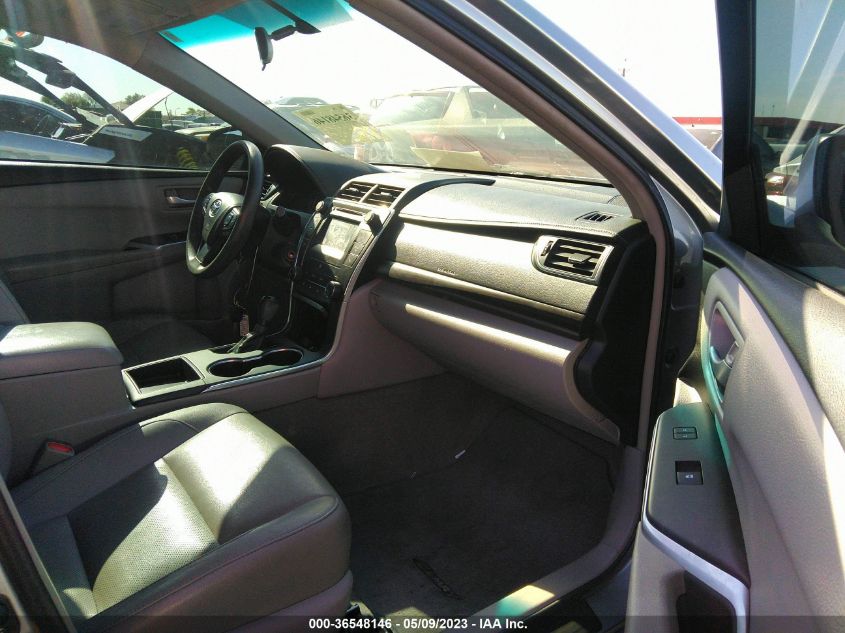 2015 TOYOTA CAMRY XLE/SE/LE/XSE - 4T4BF1FK6FR484619