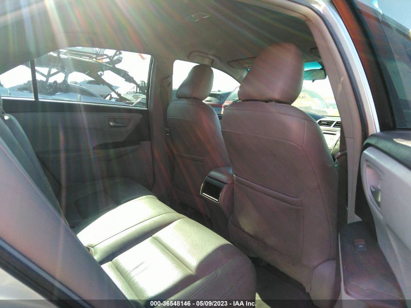 2015 TOYOTA CAMRY XLE/SE/LE/XSE - 4T4BF1FK6FR484619