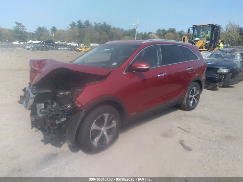 2016 KIA SORENTO EX - 5XYPHDA17GG051120