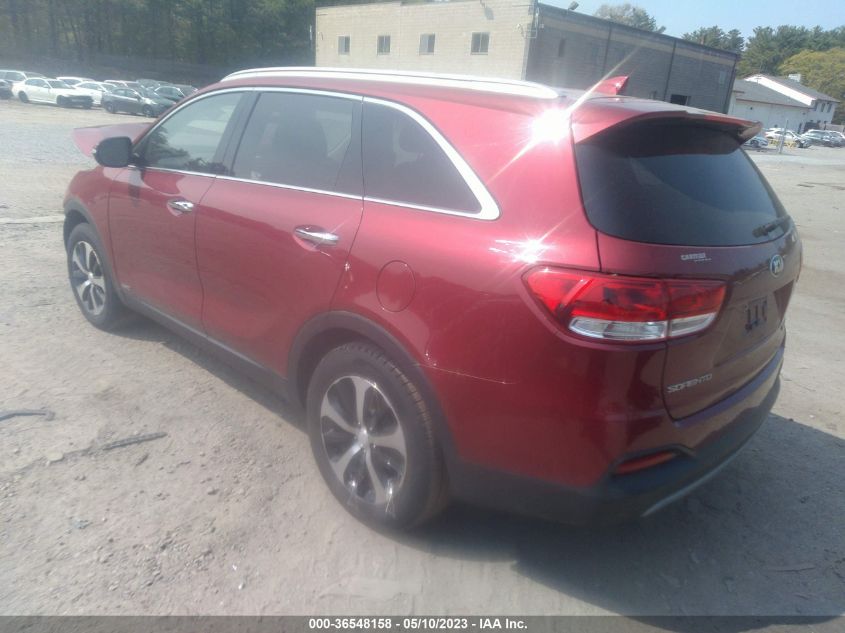 2016 KIA SORENTO EX - 5XYPHDA17GG051120