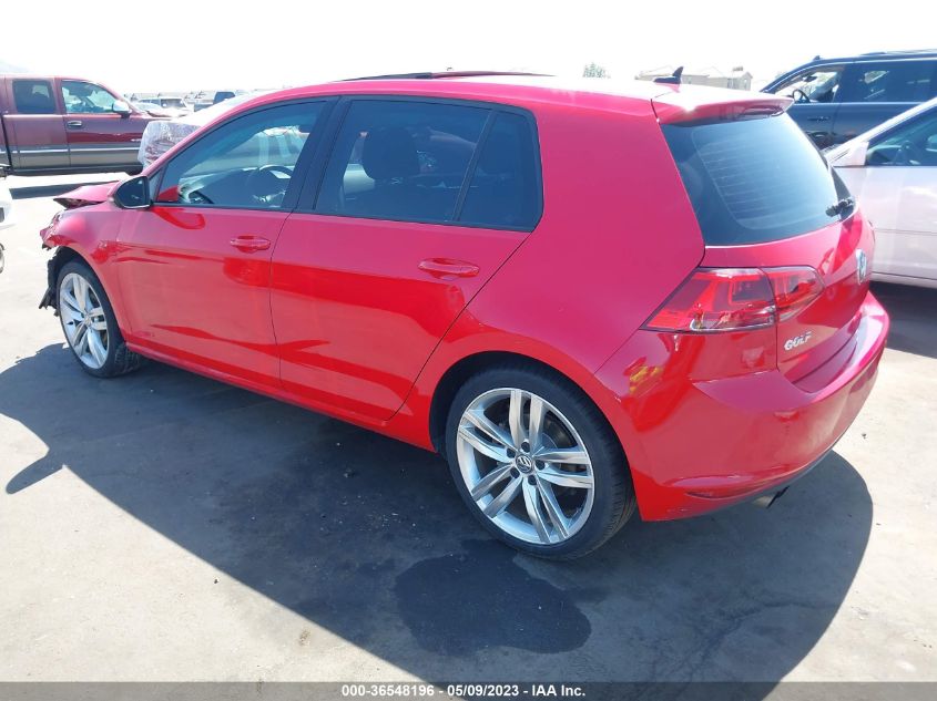 2015 VOLKSWAGEN GOLF TSI SEL - 3VW217AU5FM051965