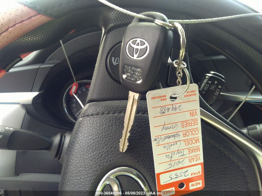 2015 TOYOTA COROLLA L/LE/S/S PLUS/LE PLUS - 5YFBURHE2FP299488