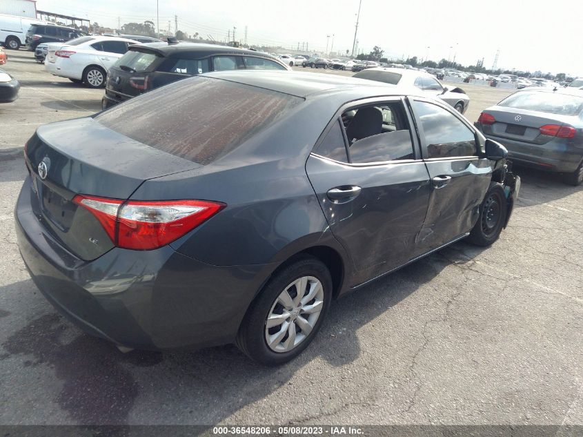 2015 TOYOTA COROLLA L/LE/S/S PLUS/LE PLUS - 5YFBURHE2FP299488