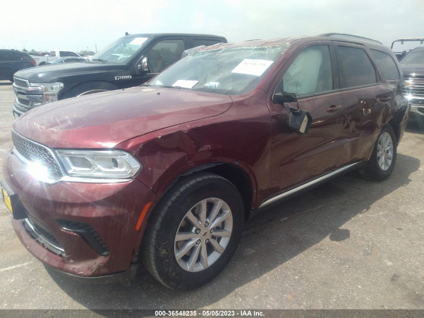 2023 DODGE DURANGO SXT LAUNCH EDITION - 1C4RDHAG7PC549600