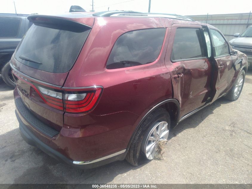 2023 DODGE DURANGO SXT LAUNCH EDITION - 1C4RDHAG7PC549600