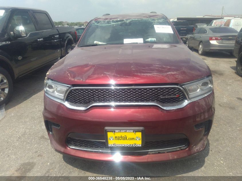 2023 DODGE DURANGO SXT LAUNCH EDITION - 1C4RDHAG7PC549600