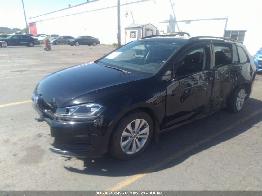 2017 VOLKSWAGEN GOLF SPORTWAGEN S 3VWU17AU2HM536267