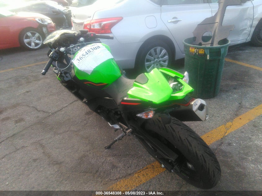 VIN JKAEXKG13NDAH2721 2022 KAWASAKI EX400