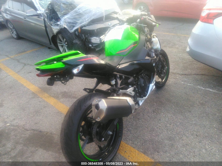 VIN JKAEXKG13NDAH2721 2022 KAWASAKI EX400