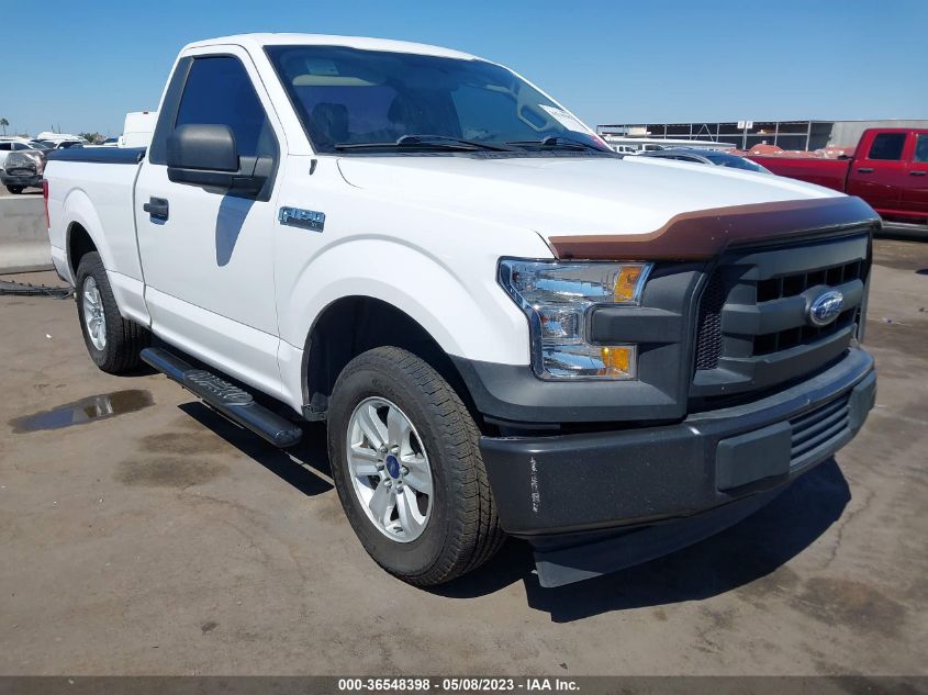 2017 FORD F-150 XL/XLT - 1FTMF1C85HKE21025