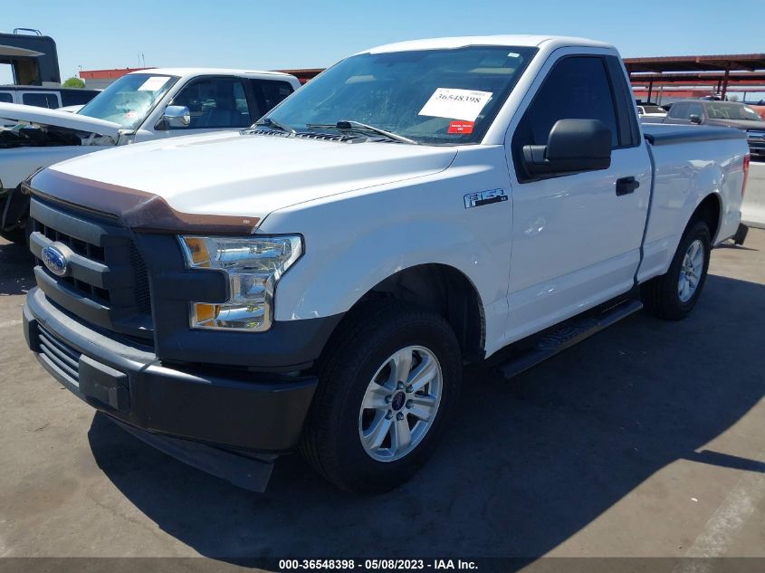 2017 FORD F-150 XL/XLT - 1FTMF1C85HKE21025