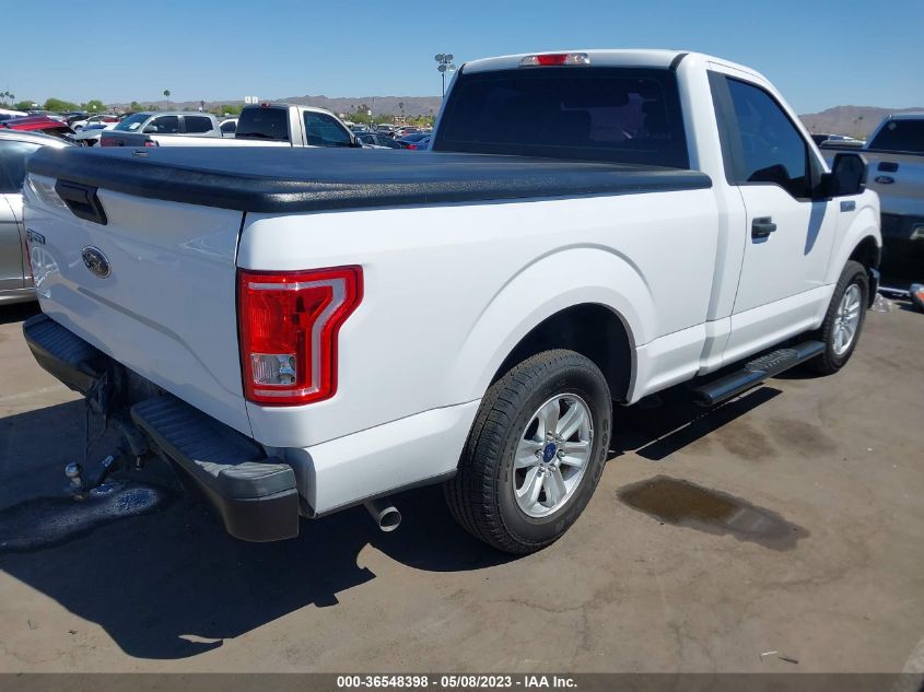 2017 FORD F-150 XL/XLT - 1FTMF1C85HKE21025