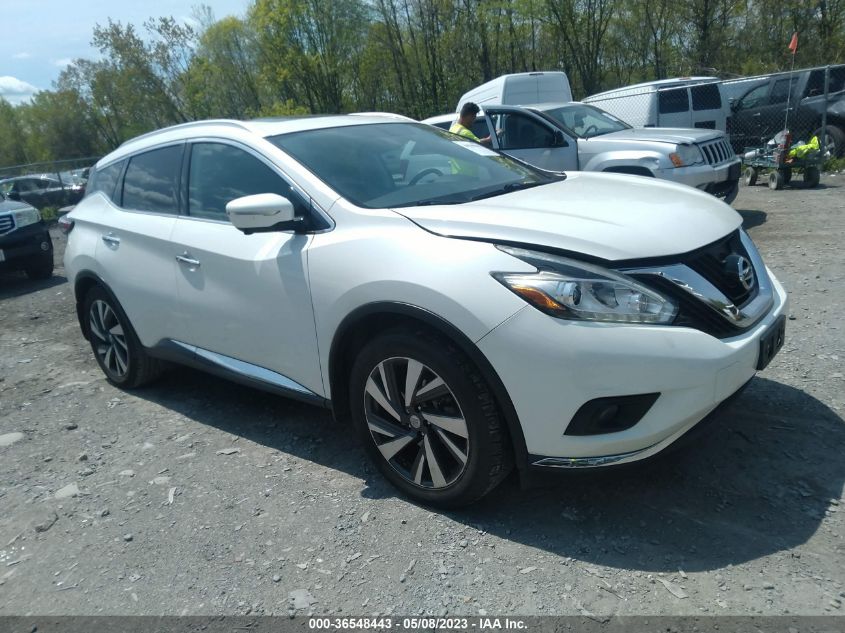 2015 NISSAN MURANO PLATINUM - 5N1AZ2MH2FN272241
