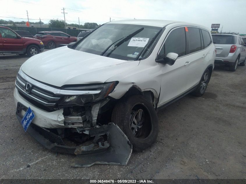 2017 HONDA PILOT EX - 5FNYF5H31HB025838