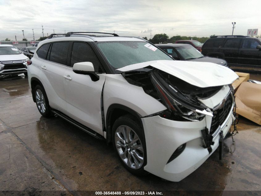 2020 TOYOTA HIGHLANDER LIMITED - 5TDYZRAH7LS027408