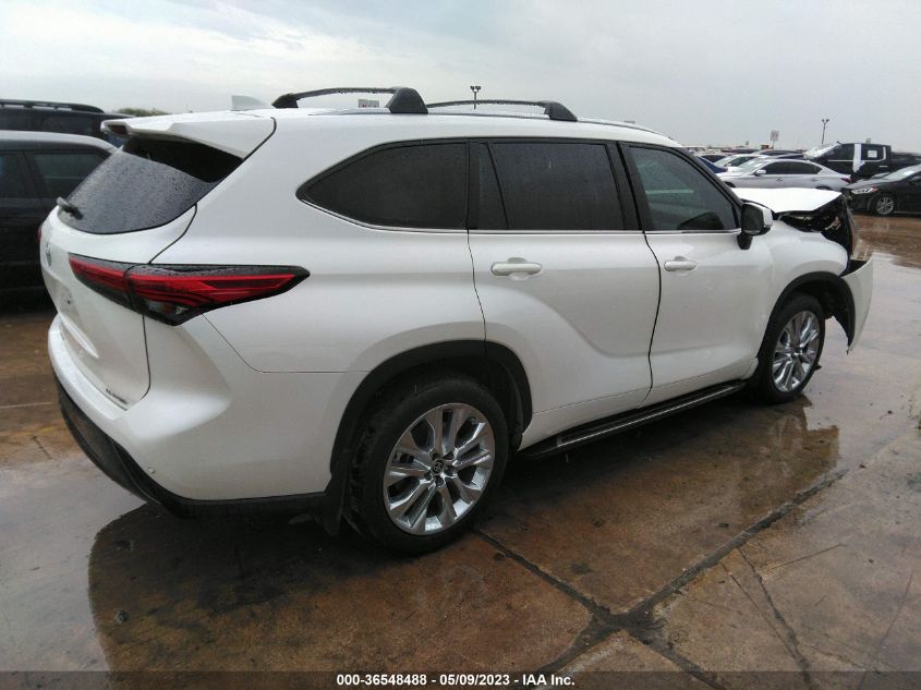 2020 TOYOTA HIGHLANDER LIMITED - 5TDYZRAH7LS027408