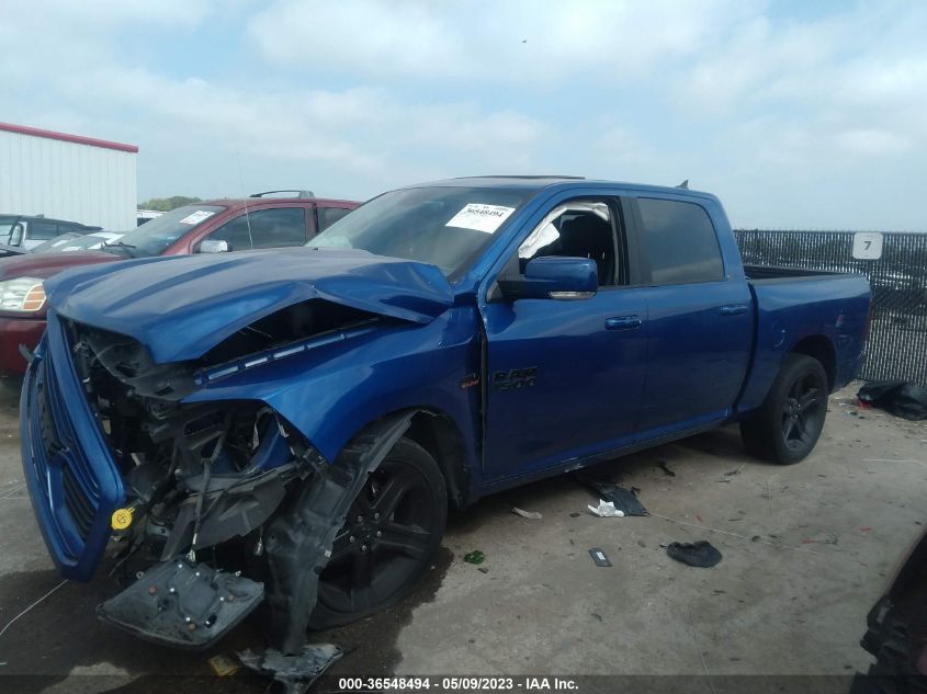 2018 RAM 1500 SPORT - 1C6RR6MT0JS256169