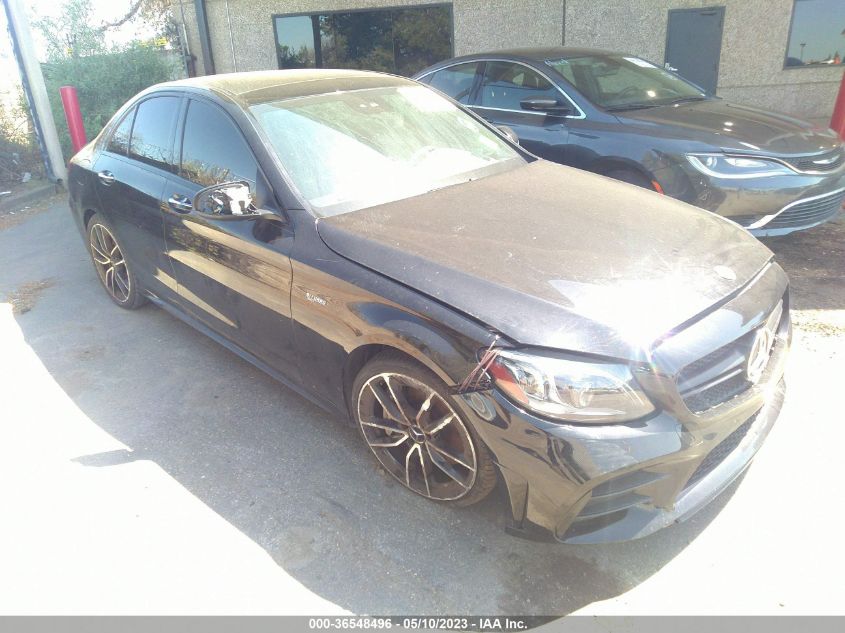 2019 MERCEDES-BENZ C-CLASS AMG C 43 - 55SWF6EB1KU307413