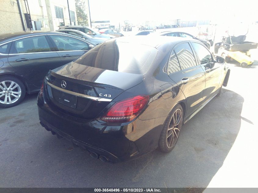 2019 MERCEDES-BENZ C-CLASS AMG C 43 - 55SWF6EB1KU307413