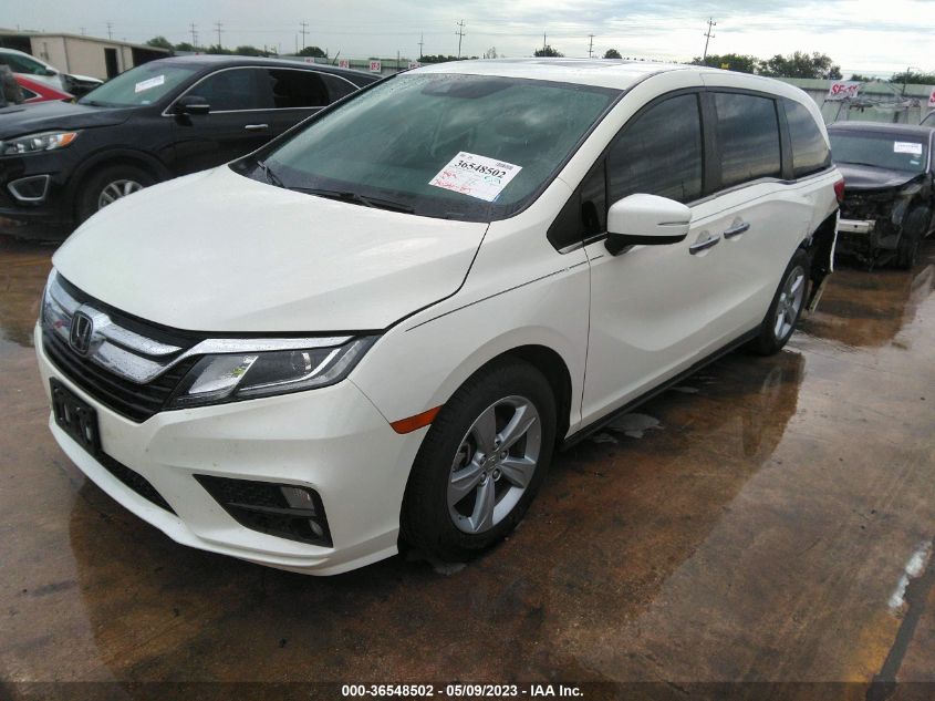 2019 HONDA ODYSSEY EX-L - 5FNRL6H77KB089637
