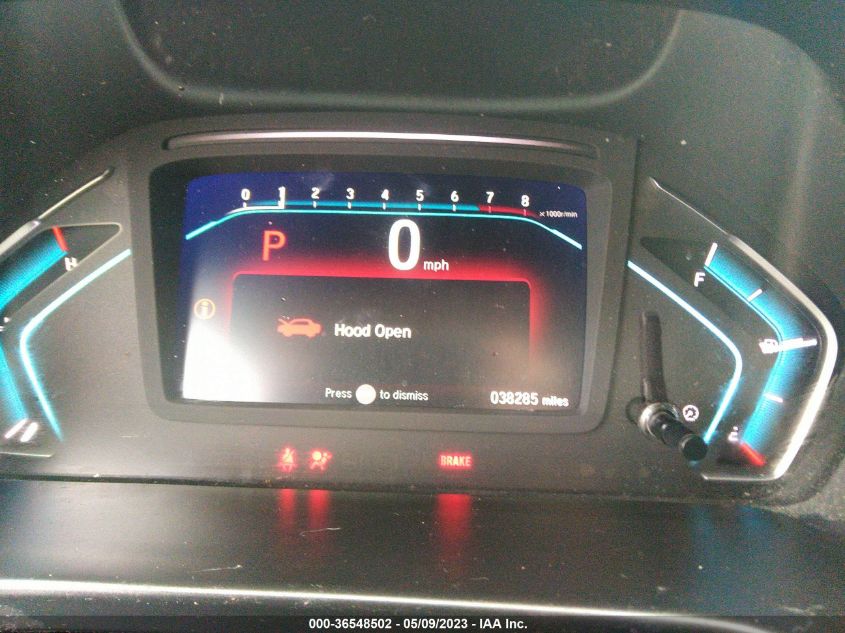 2019 HONDA ODYSSEY EX-L - 5FNRL6H77KB089637