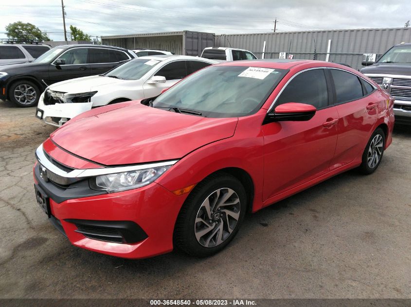 2016 HONDA CIVIC SEDAN EX - 2HGFC2F77GH525761