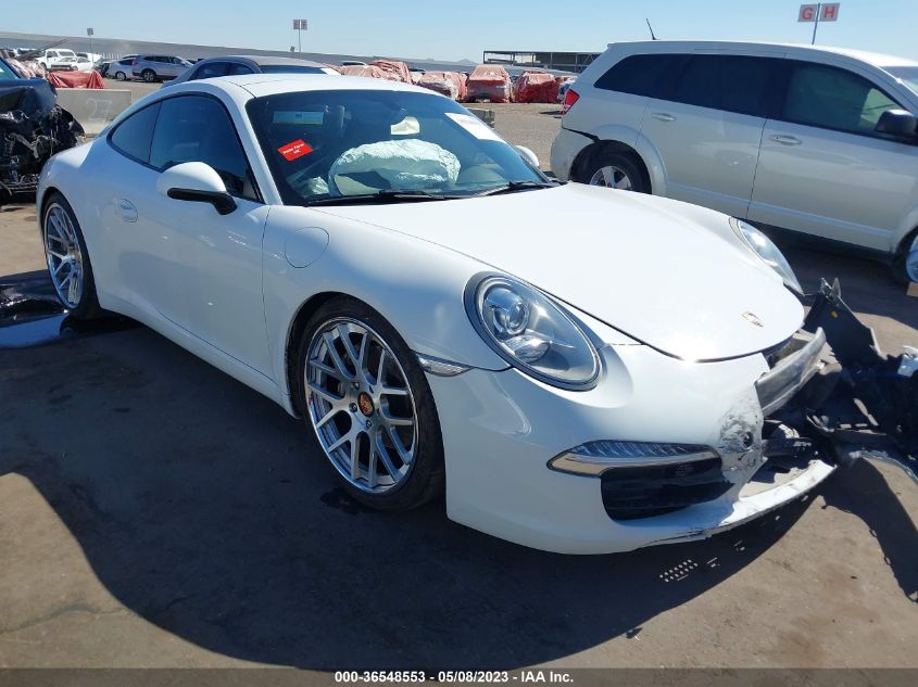 2013 PORSCHE 911 CARRERA - WP0AA2A93DS106172