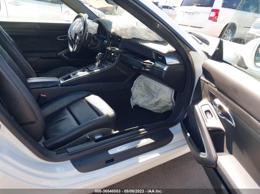 2013 PORSCHE 911 CARRERA - WP0AA2A93DS106172