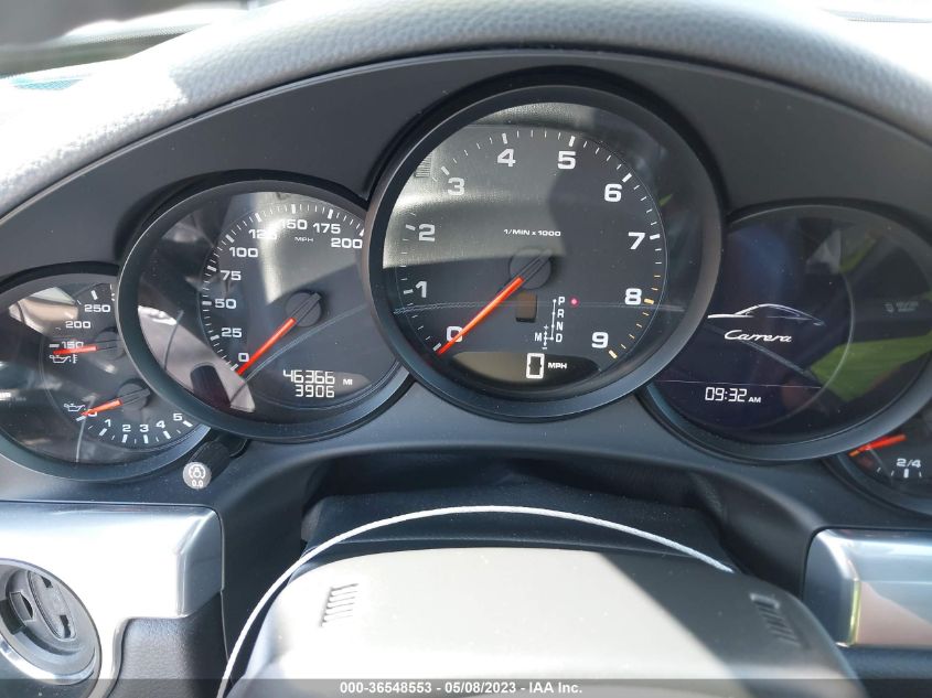 2013 PORSCHE 911 CARRERA - WP0AA2A93DS106172