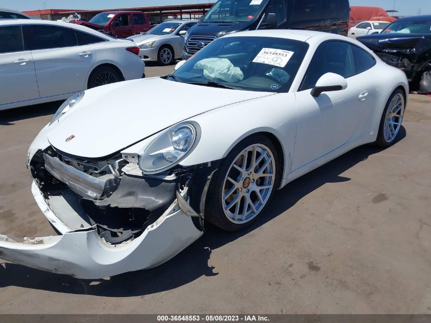 2013 PORSCHE 911 CARRERA - WP0AA2A93DS106172
