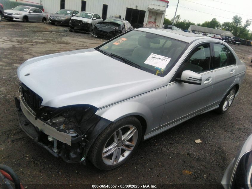 2013 MERCEDES-BENZ C-CLASS C 300 - WDDGF8AB2DR297078