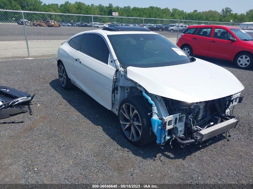 2HGFC3B93KH350785 HONDA CIVIC COUPE TOURING 2019